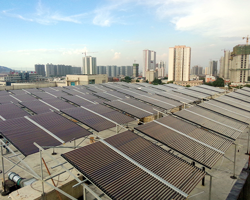 西山总院住院楼太阳能热水工程